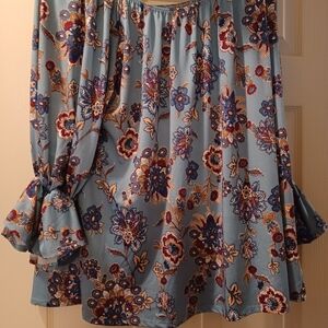 Floral Long Sleeve Blouse